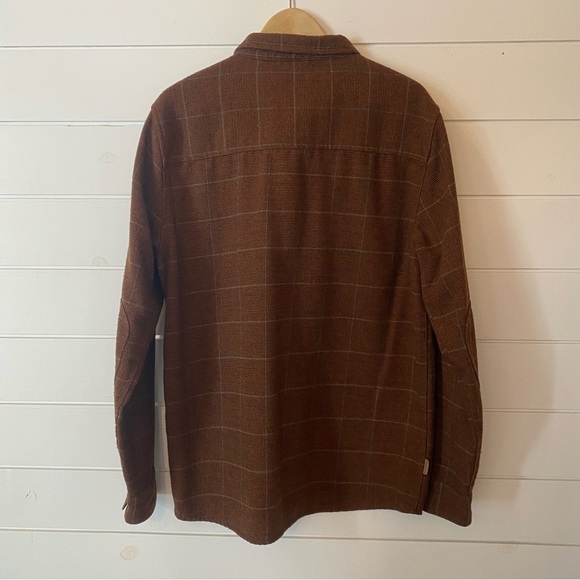 Hippy Tree Men’s XL Brown Plaid Flannel Button Down - Picture 2 of 10